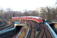Hamburg Hbf., 10. January 2005